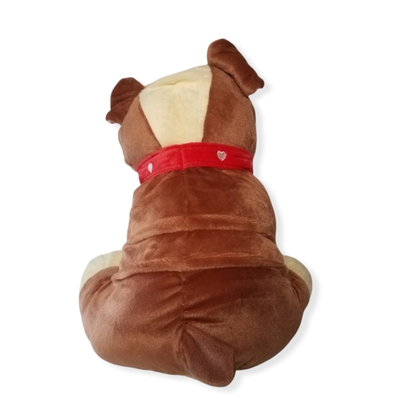 Hugfun British Bulldog Teddy Bear Stuffed Animal - Picture 4 of 9